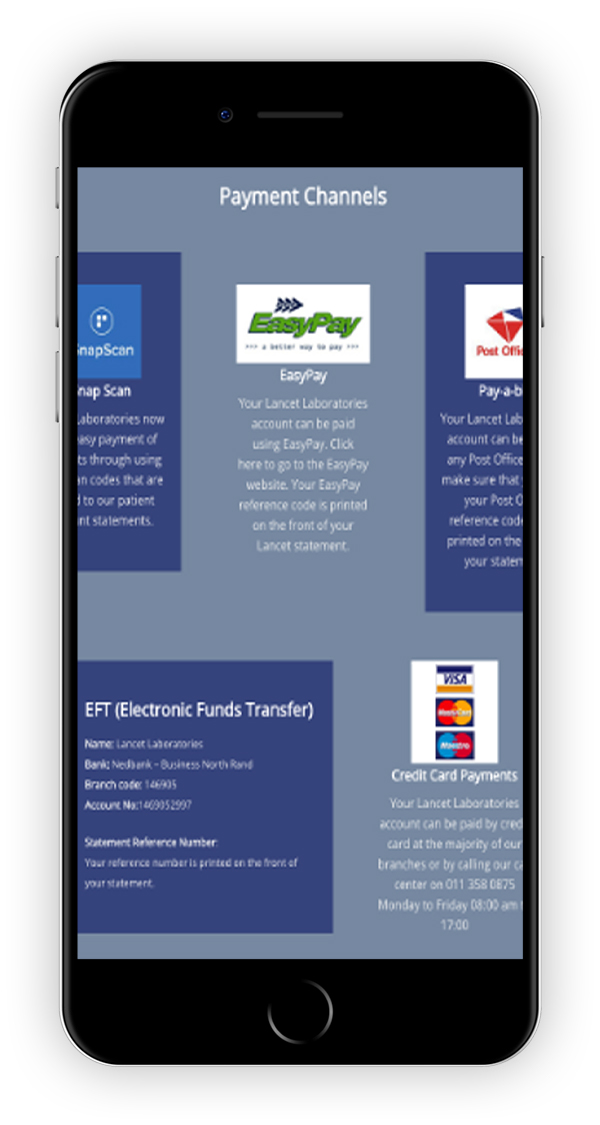 Lancet Laboratories Information For Patients