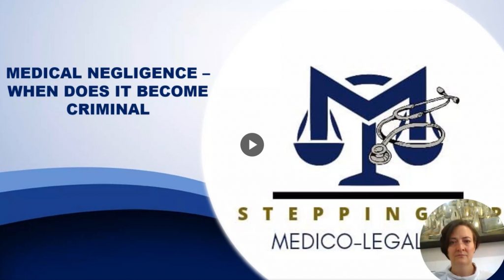 Medical Negligence - When Does It Become Criminal